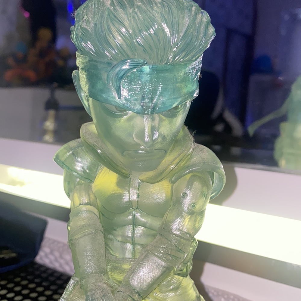 Metal Gear Statue Led. Ghost edition
